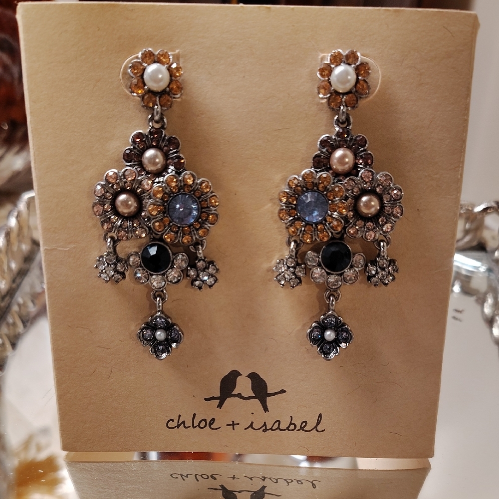 Chloe + Isabel Bon Chic Floral Drop Earrings
